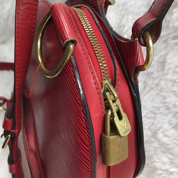 LOUIS VUITTON MABILLON BACKPACK EPI RED VI0029  FINAL SALE - Picture 4 of 8